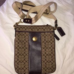 Authentic coach crossbody bag